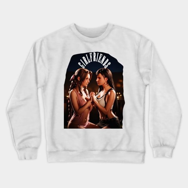 Girlfriends Crewneck Sweatshirt by mindworldz